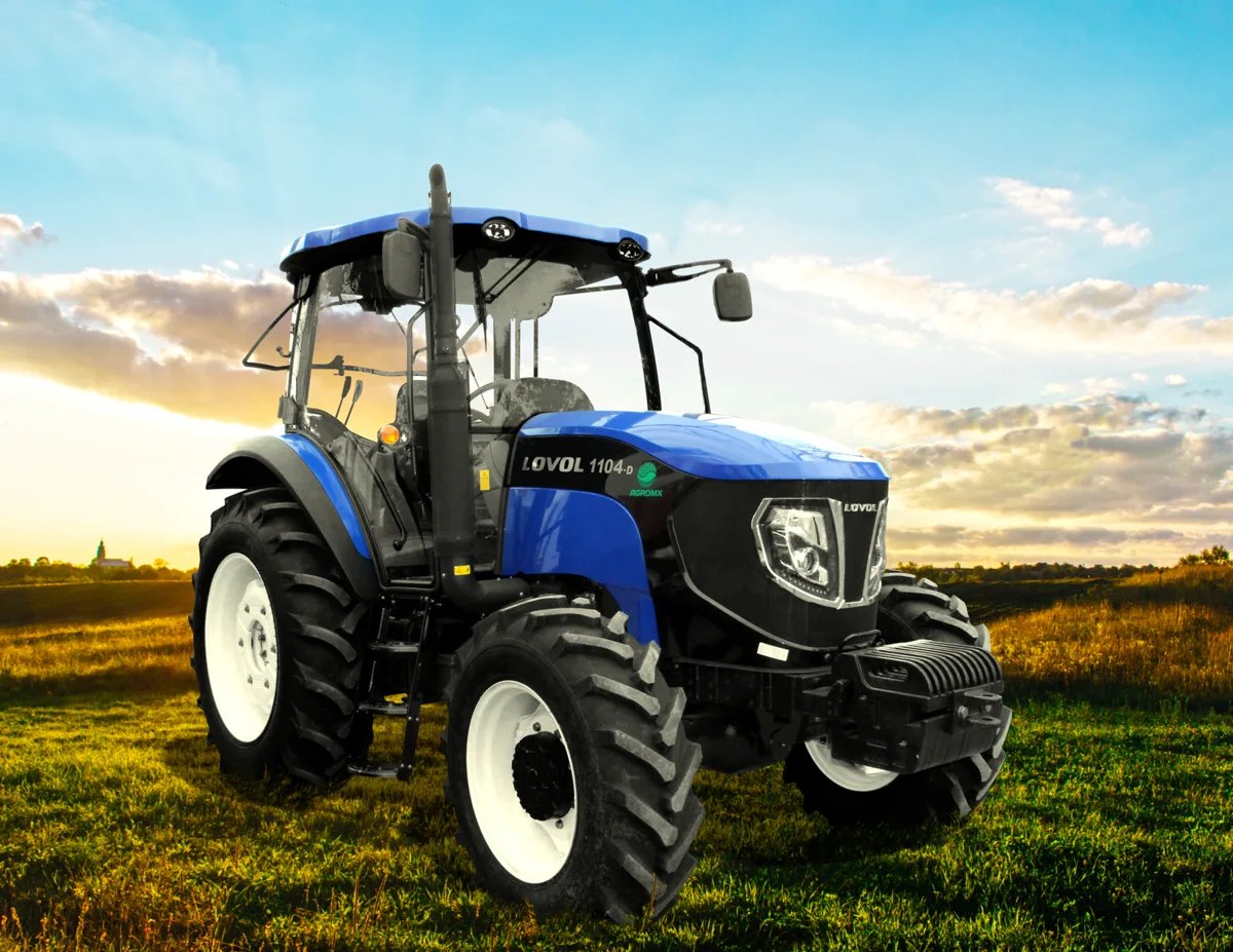 Tractor agrícola 110 HP III Gen ROPS TD1104 III Gen – FORJA, Tetela del Volcán, Morelos