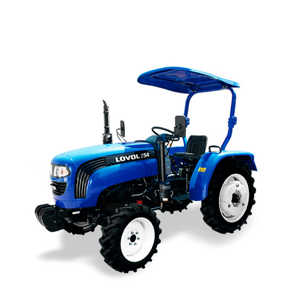 Tractor LOVOL compacto con techo
